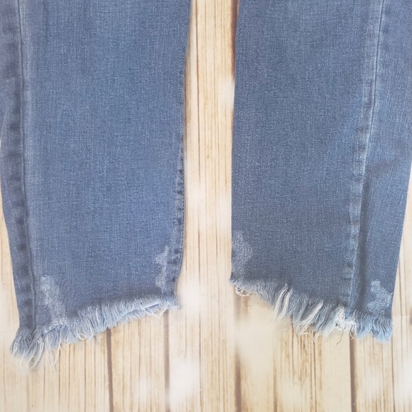 KANCAN HIGH RISE BUTTON FLY SKINNY JEANS
CROPPED - Picture 8 of 13